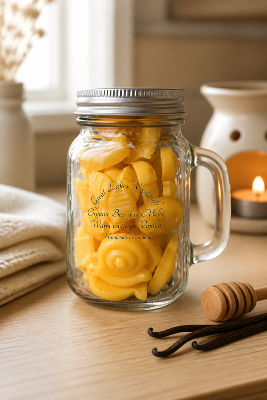 Warm and Cozy Vanilla Beeswax Melts