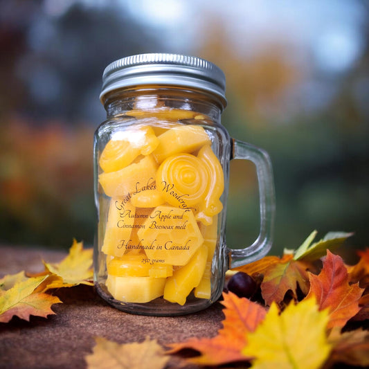 Autumn Apple and Cinnamon Beeswax melts